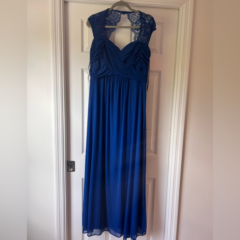Blue elegant dress